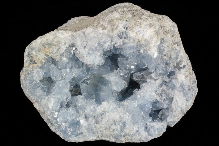 Blue Celestine (Celestite) Crystal Geode - Madagascar #70822